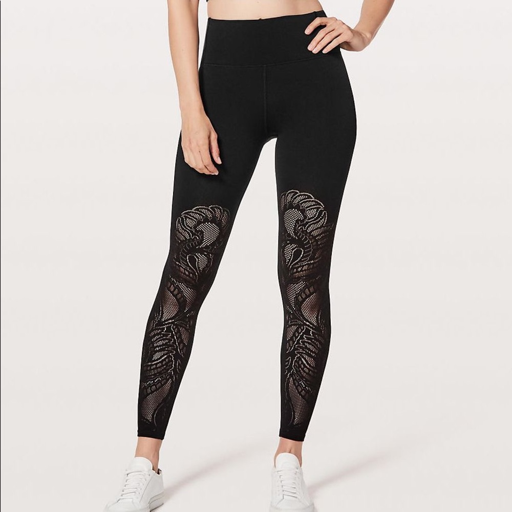 lululemon lace leggings